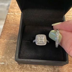 Wedding Ring Bridal Set